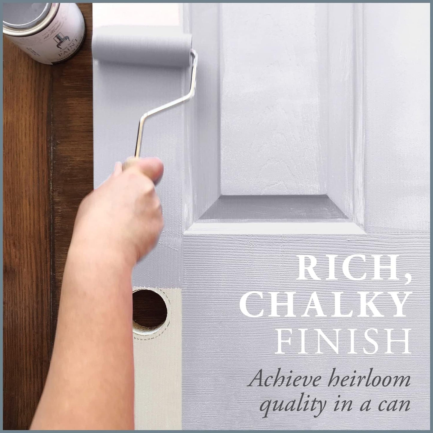 AMY HOWARD AT HOME Chalk-Based One Step Paint for Furniture, Cabinetry, Decor, Finish, and More | No Stripping, Sanding, or Priming | Ultra-Light Base | 32 Ounce | Chelsea Square