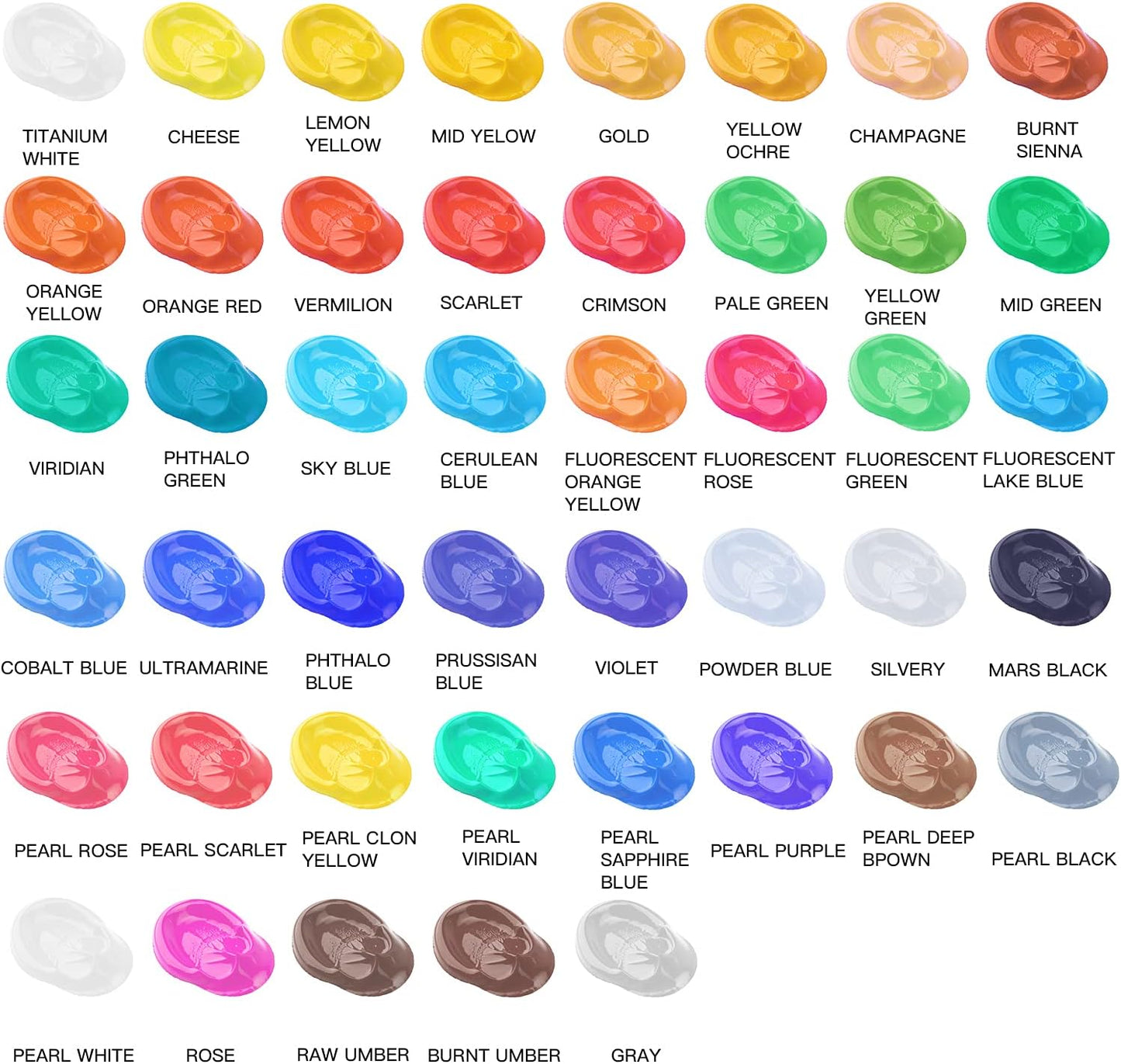 GOTIDEAL Metallic Acrylic Paint Pearl Viridian Green Tubes(120ml, 4.1 oz) Non Toxic Non Fading,Rich Pigments for Painters, Adults & Kids, Ideal for Canvas Wood Clay Fabric Ceramic Craft Supplies