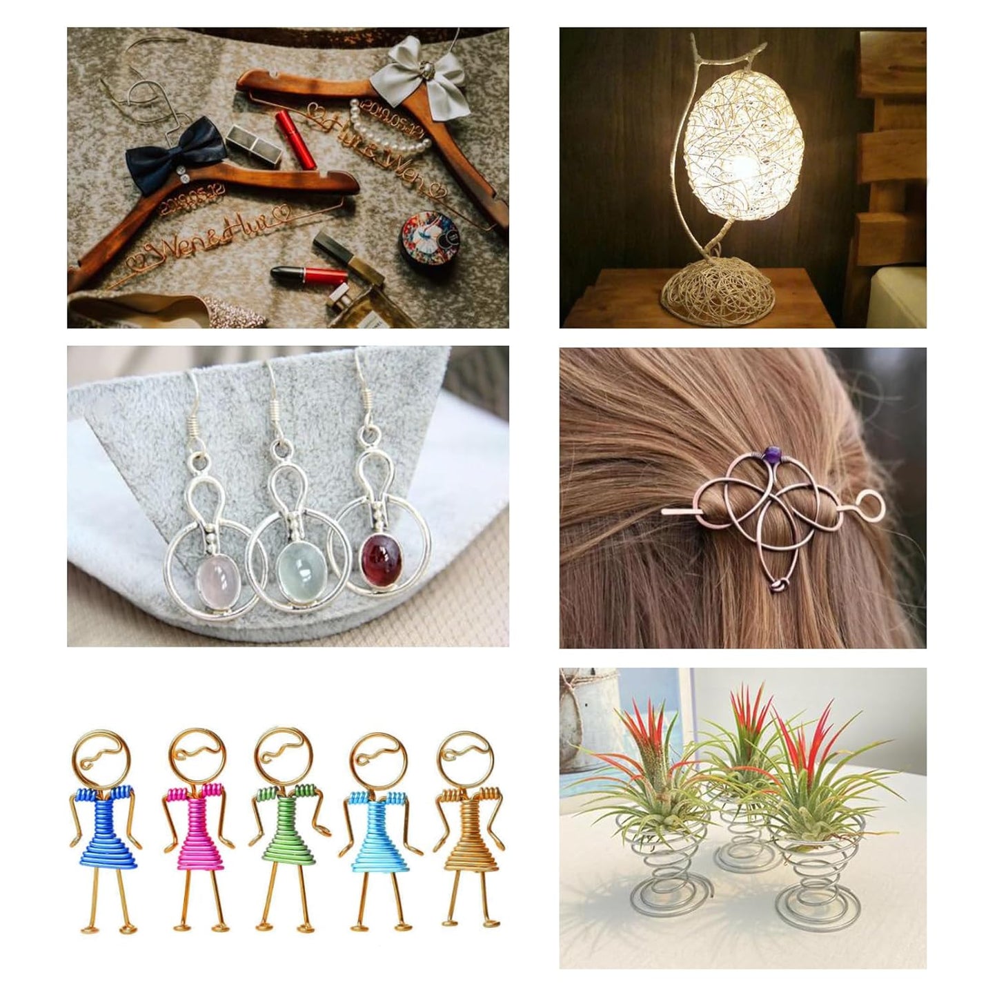 12 Gauge(2mm) Aluminum Wire 35 Yards Anodized Metal Wire for Bonsai Armature Crafting Sculpting Jewelry Craft Making Beading Floral (Pink, 12 Gauge)