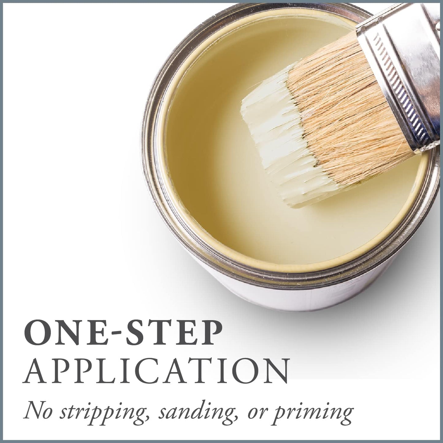 AMY HOWARD AT HOME Chalk-Based One Step Paint for Furniture, Cabinetry, Decor, Finish, and More | No Stripping, Sanding, or Priming | Ultra-Light Base | 32 Ounce | Mollie Yellow