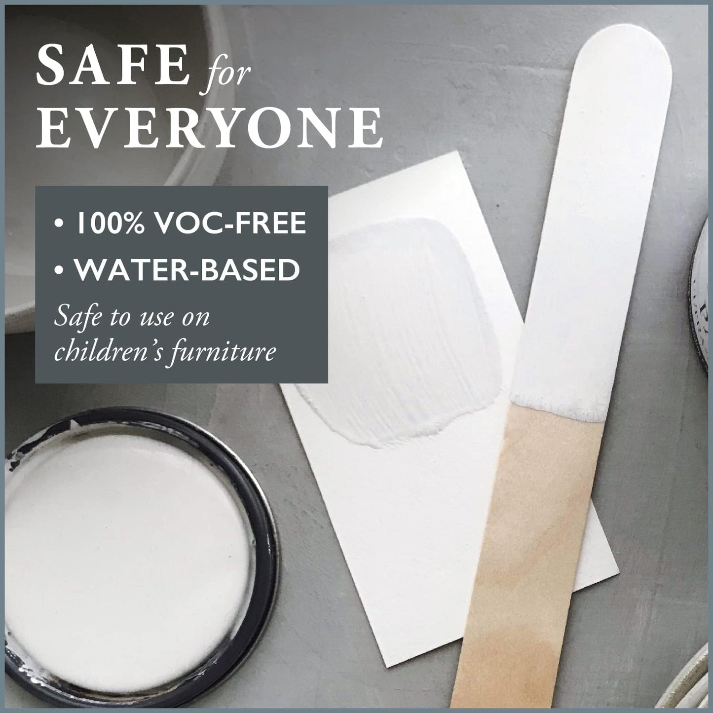 AMY HOWARD AT HOME Chalk-Based One Step Paint for Furniture, Cabinetry, Decor, Finish, and More | No Stripping, Sanding, or Priming | Ultra-Light Base | 16 Ounce | Stoneware