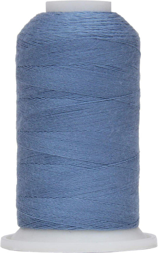 Threadart Polyester All-Purpose Sewing Thread - 600m - 50S/3 - Oriental Blue