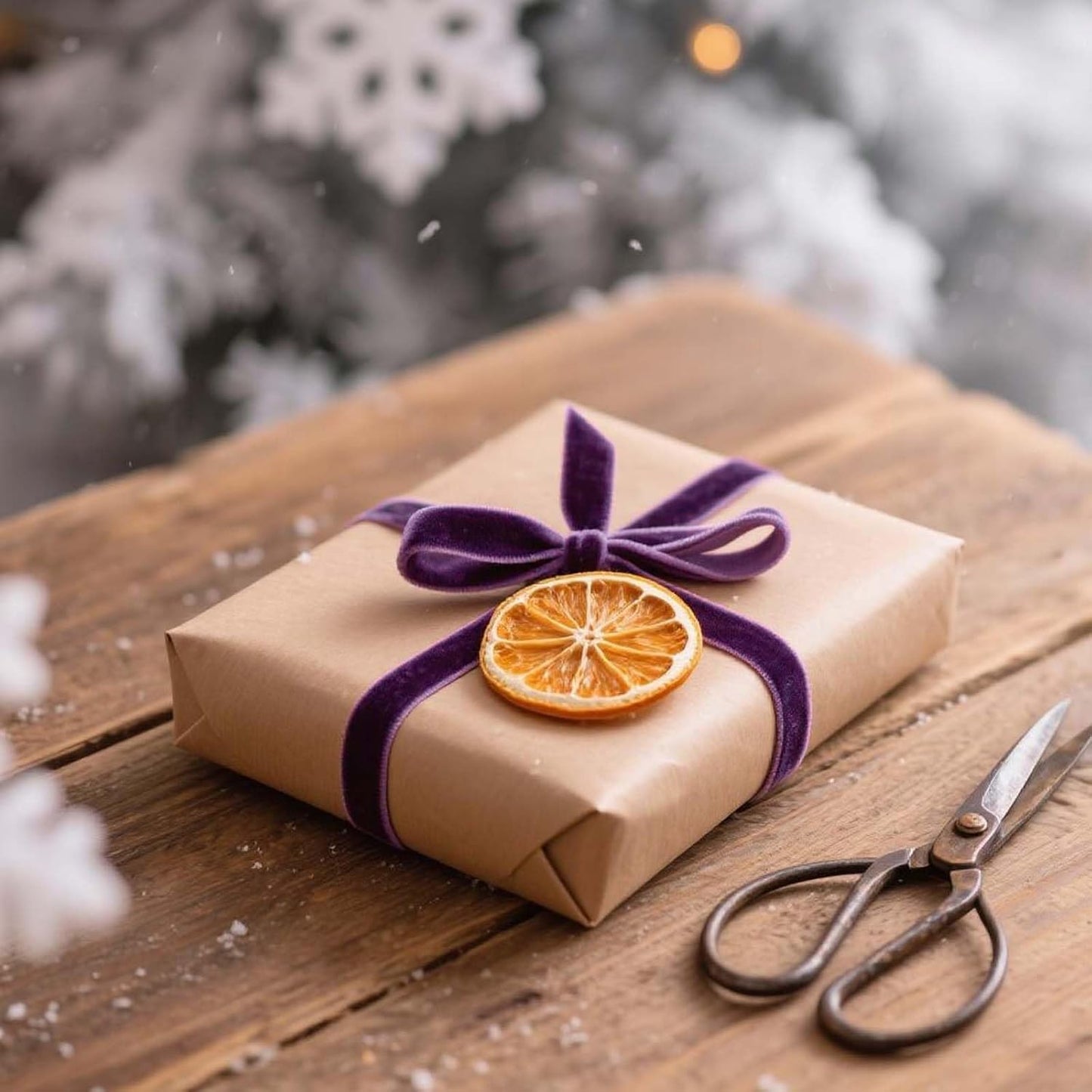 LaRibbons Thin Velvet Ribbon 3/8 Inch x 25 Yards, Purple Velvet Ribbon for Christmas Tree, Gift Wrapping, Wreath Bow, Outdoor Decoration