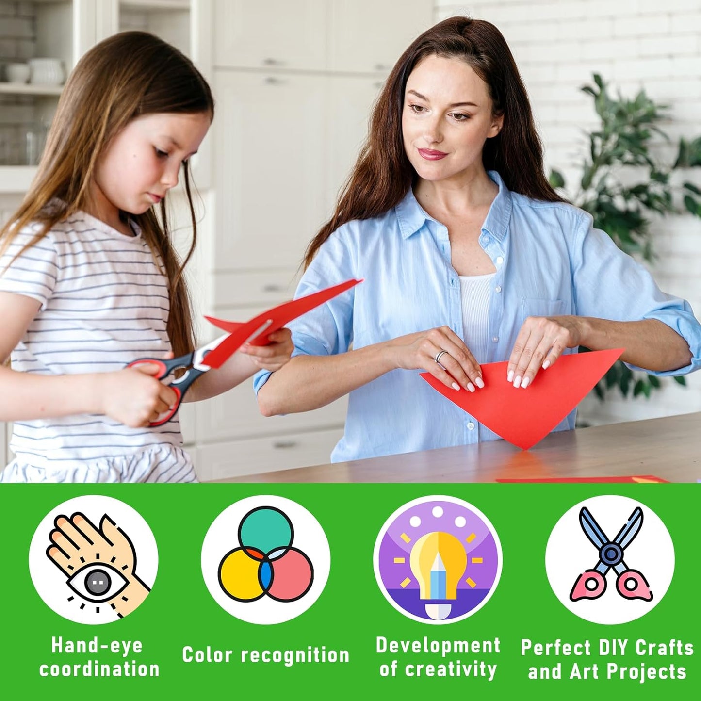 200 Pcs Origami Scrapbook, Paper Airplane Paper Double Sided Scrapbook Paper Origami 10x10 Origami 15x15 Square Mixed 10 Colors, Colored Construction Paper for Crafts and Art Folding