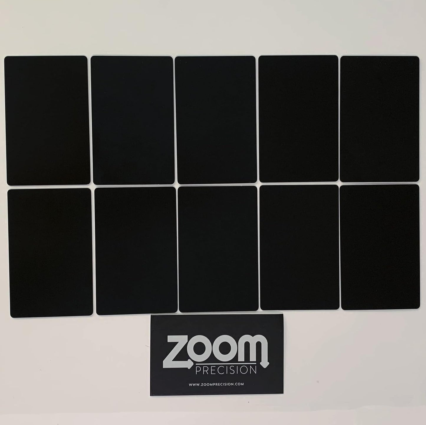 Metal Engraving Blanks for Etching w/Silhouette Cameo 4 Pro Plus, Brother Scan and Cut, Maker, Explore Air 2 or Laser Engraving Blanks - Anodized Aluminum Sheet Metal & Plates for Crafting- 10 Pack