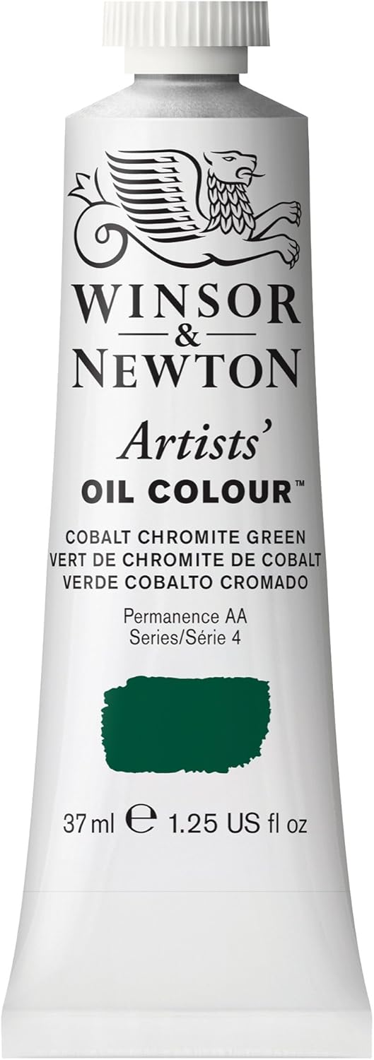 Winsor & Newton Artists' Oil Color, 37ml (1.25 oz) Tube, Cobalt Chromite Green