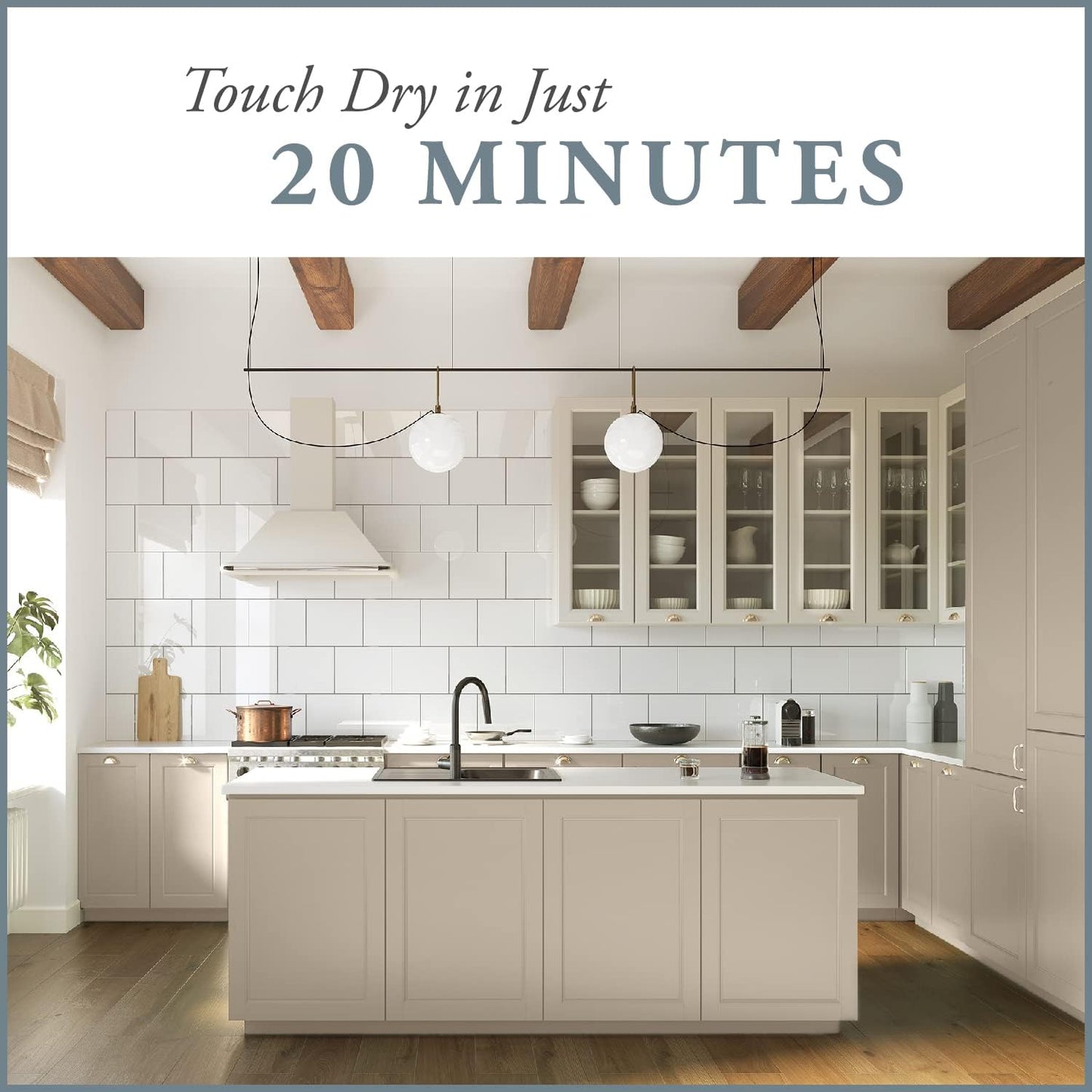 AMY HOWARD AT HOME Chalk-Based One Step Paint for Furniture, Cabinetry, Decor, Finish, and More | No Stripping, Sanding, or Priming | Medium Base | 32 Ounce | Java