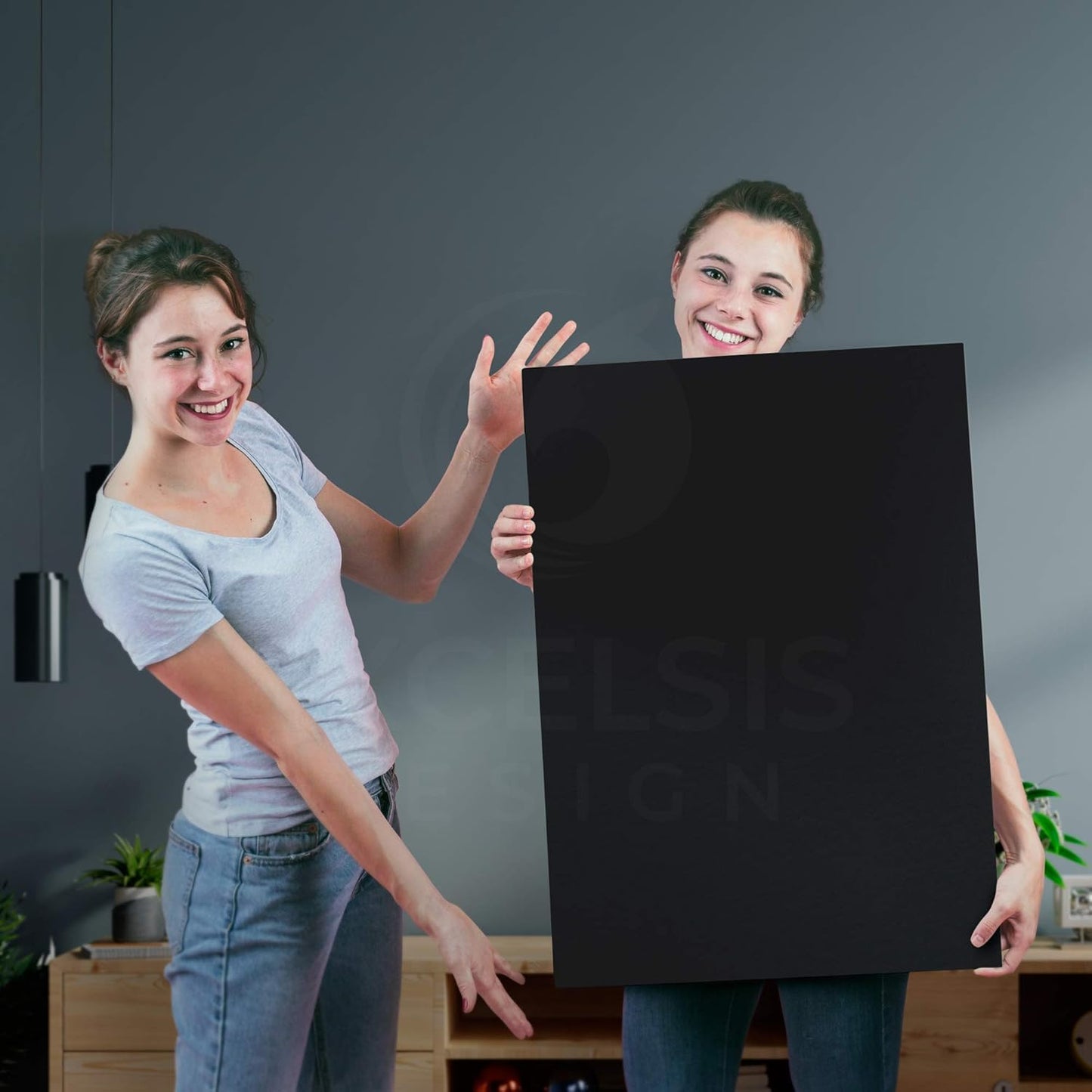Black Foam Board 20 x 24 x 1/8" (3mm) Inch, 15 Pack Acid-Free Foam Core Poster Board Sheets for Art, Crafts, Presentation, Vision Board, Signboard, and Party Decorations