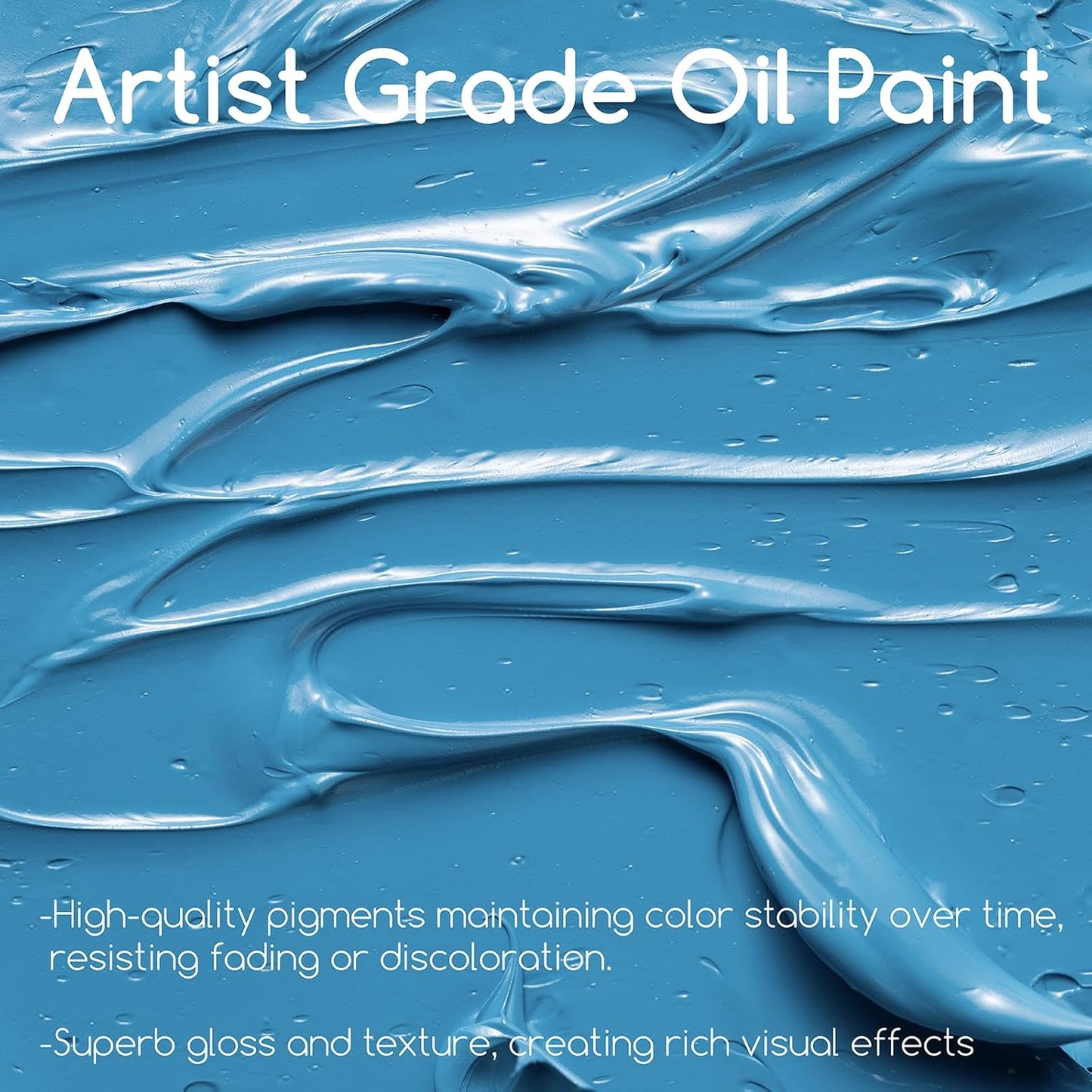 MEEDEN Titanium White Oil Paint - Artist Grade 60ml/2oz Tube - Professional Art Paints for Canvas Painting