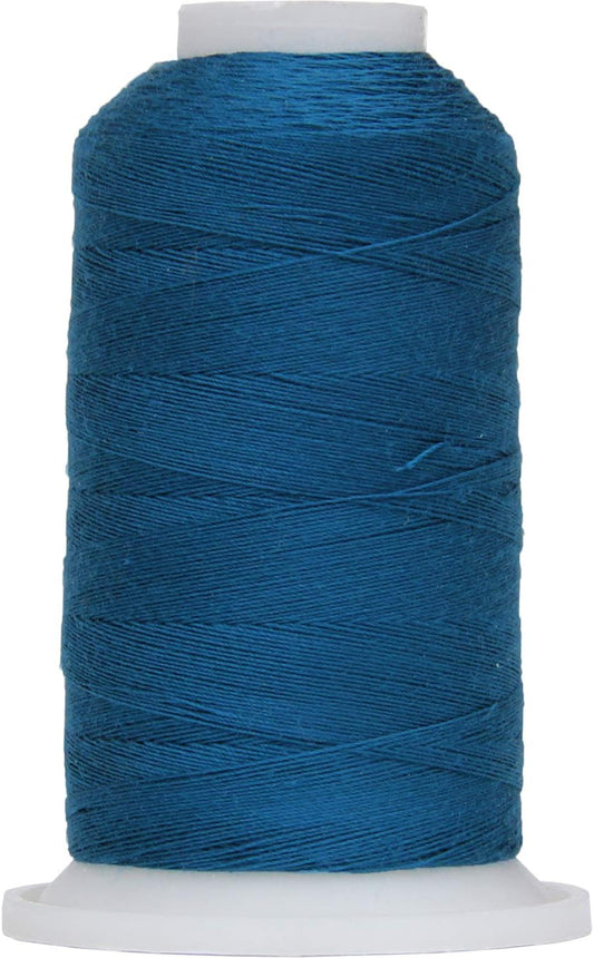 Threadart Polyester All-Purpose Sewing Thread - 600m - 50S/3 - Dark Turquoise