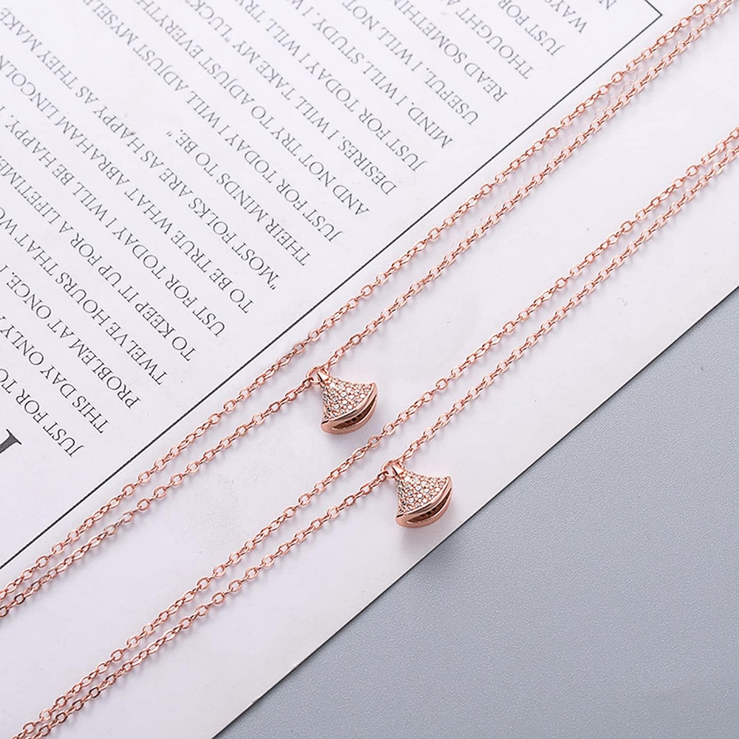 Jishi 33ft Link Cable Chain Roll 2mm, Rose Gold Chain for Jewelry Making Necklace Earring Bracelet DIY Craft Jewelry Making Findings Supplies, Rose Gold Plated Iron Metal Rolo Necklace Chain Spool Set