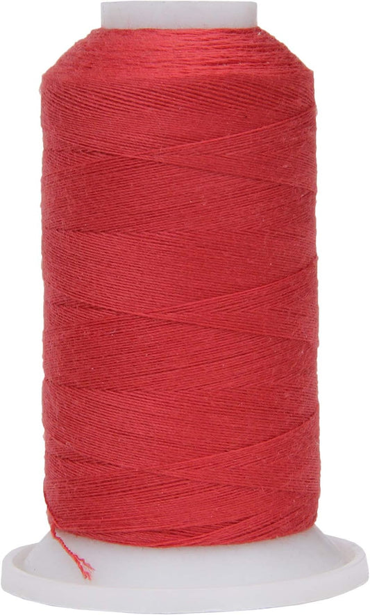 Threadart Polyester All-Purpose Sewing Thread - 600m - 50S/3 - Brick