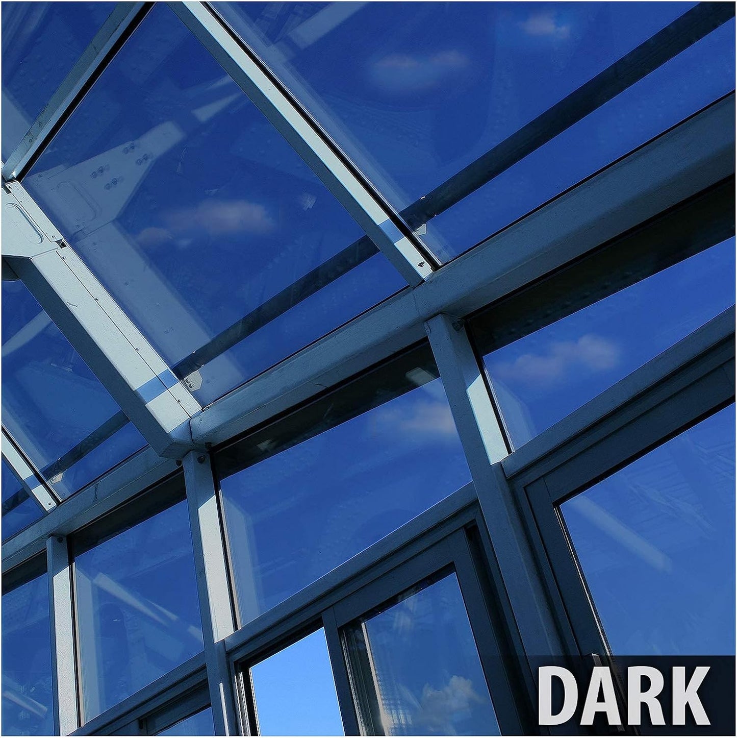 BDF EXNA20 Exterior Window Film Daytime Privacy and Heat Control Natural Black 20 (Dark) - 36in X 24ft