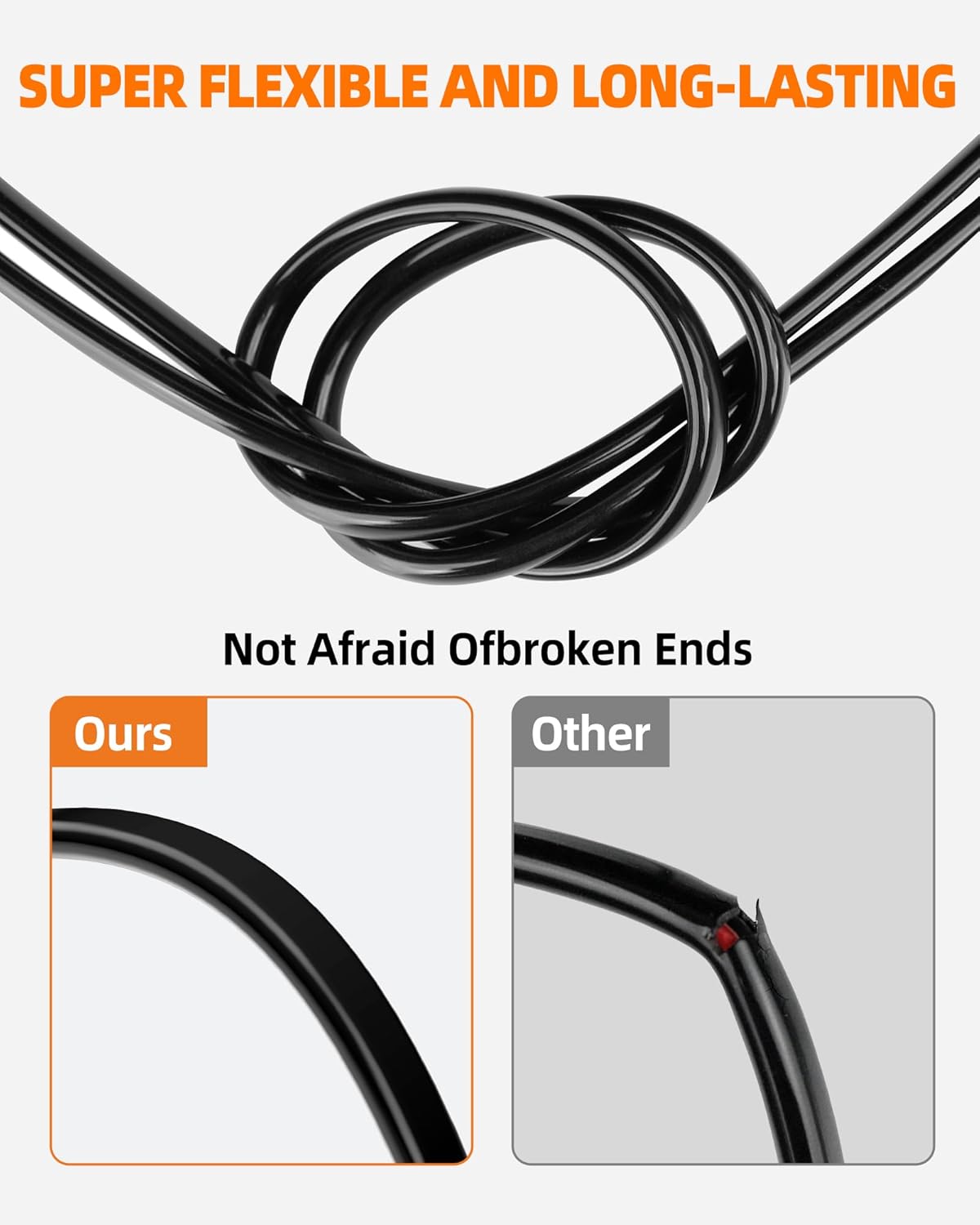 16 Gauge Wire, 16 AWG 2 Conductor Electrical Wire, Flexible/Oxygen-Free Tinned Copper/Stranded PVC 16/2 Cord for Automotive, Marine, LED Strips, Solar, RV, Lighting (200FT)