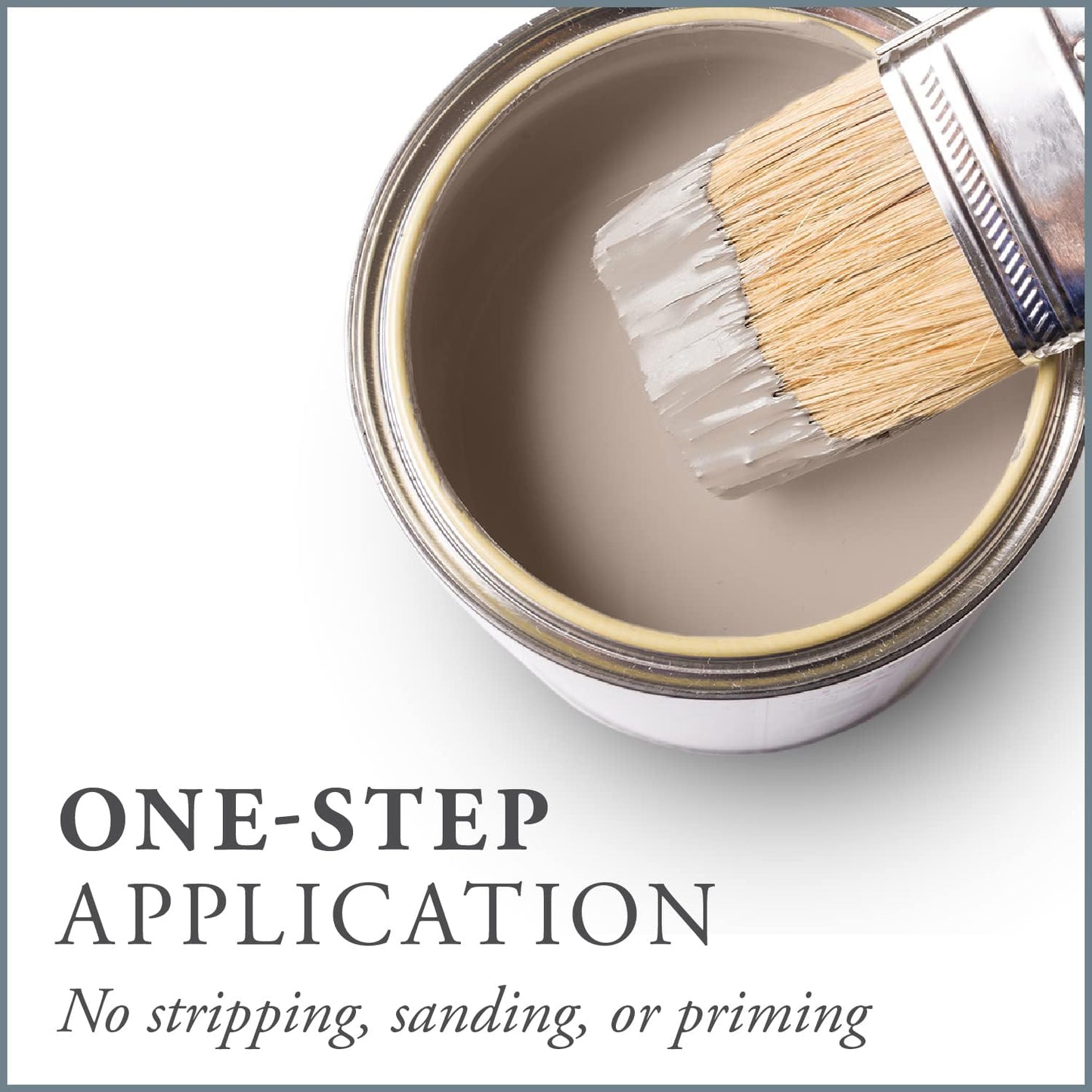 AMY HOWARD AT HOME Chalk-Based One Step Paint for Furniture, Cabinetry, Decor, Finish, and More | No Stripping, Sanding, or Priming | Medium Base | 32 Ounce | Java