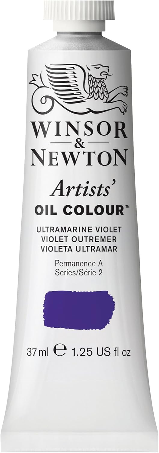Winsor & Newton Artists' Oil Color, 37ml (1.25 oz) Tube, Ultramarine Violet