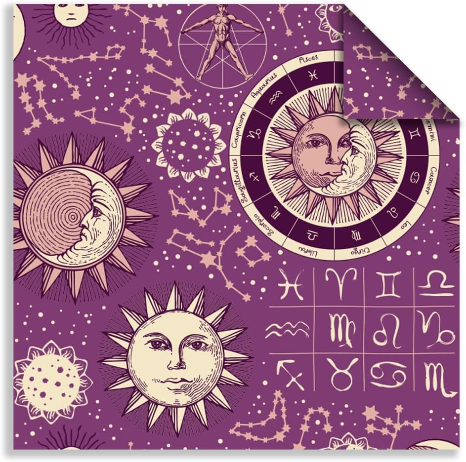 Square Origami Paper 6x6 Double Sided 50 Sheets 50 Colors 70GSM Origami Kit Japanese Chiyo Easy Fold Arts Crafts DIY Handwork Beginner Retro Newspapers