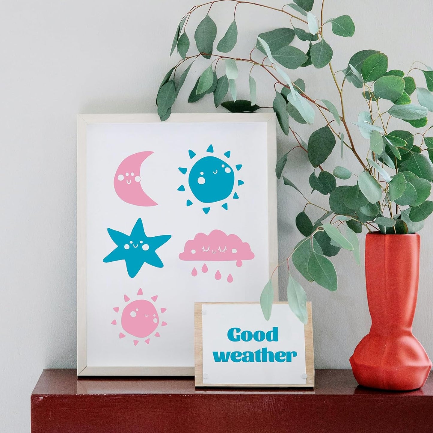 Ant Smart Adhesive Permanent Vinyl Compatible with Cricut Explore and Maker Series Without Cutting Mats, Create DIY Projects, Decals, Stickers & More (Light Blue, 13inchx10ft)