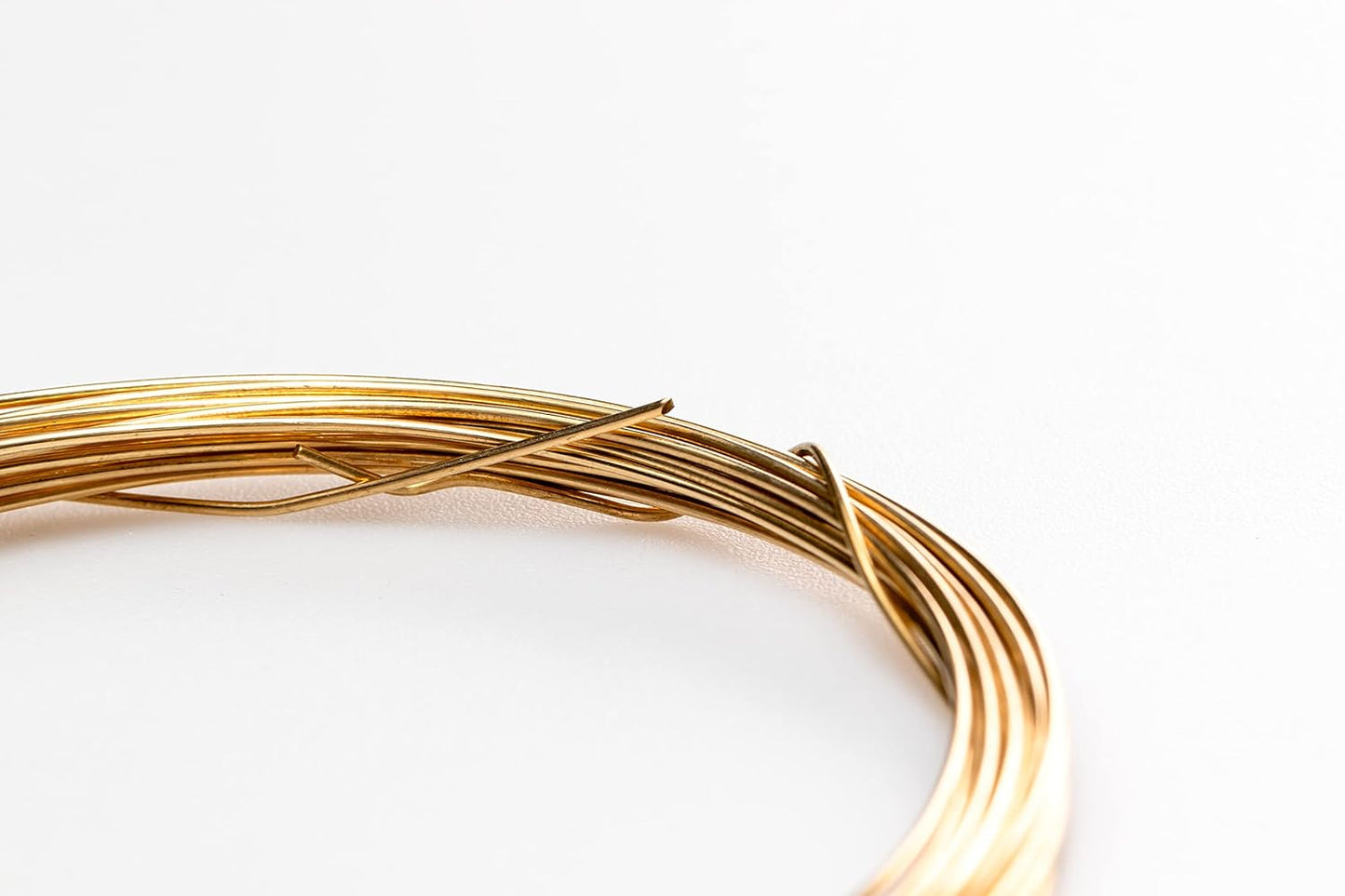 20 Gauge, Jeweler's Brass Wire, Red Brass, Round, Dead Soft, CDA #260-5FT by CRAFT WIRE