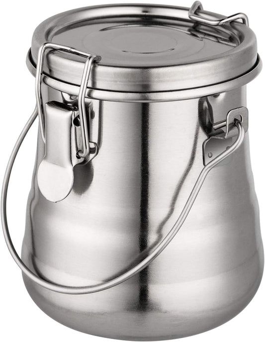 MyLifeUNIT Paint Brush Washer, Airtight Stainless Steel Brush Cleaner for Painting (Medium)