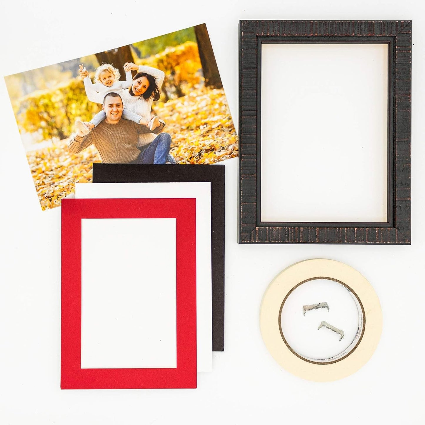 Poster Palooza Pack of TEN 11x14 Mats Bevel Cut for 8.5x11 Photos - Acid Free Cardinal Red Precut Matboards For Pictures, Photos, Framing - 4-ply Thickness