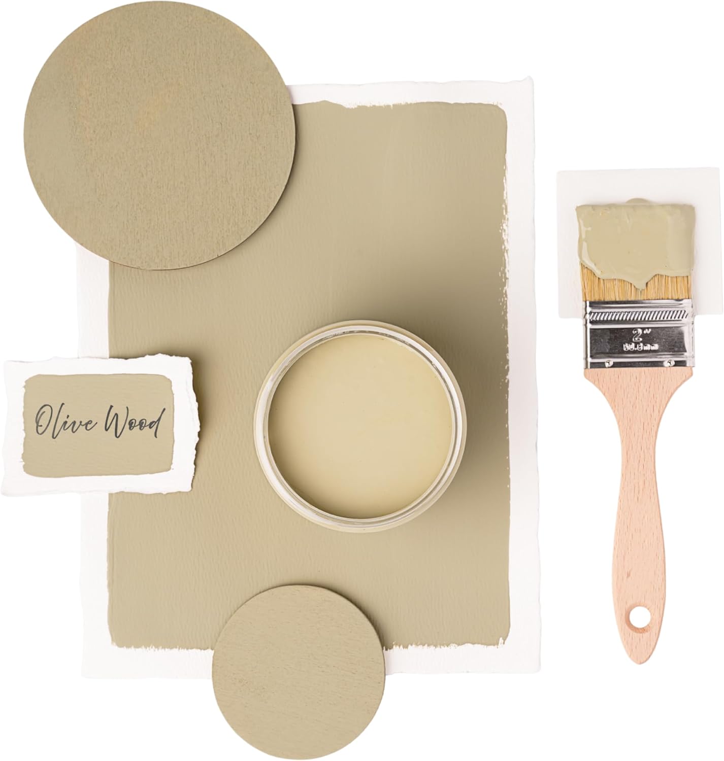 Dixie Belle Paint Company Chalk Finish Furniture Paint – Olive Wood (1 Gallon / 128oz) – Matte Chic Chalk Mineral DIY Furniture Paint