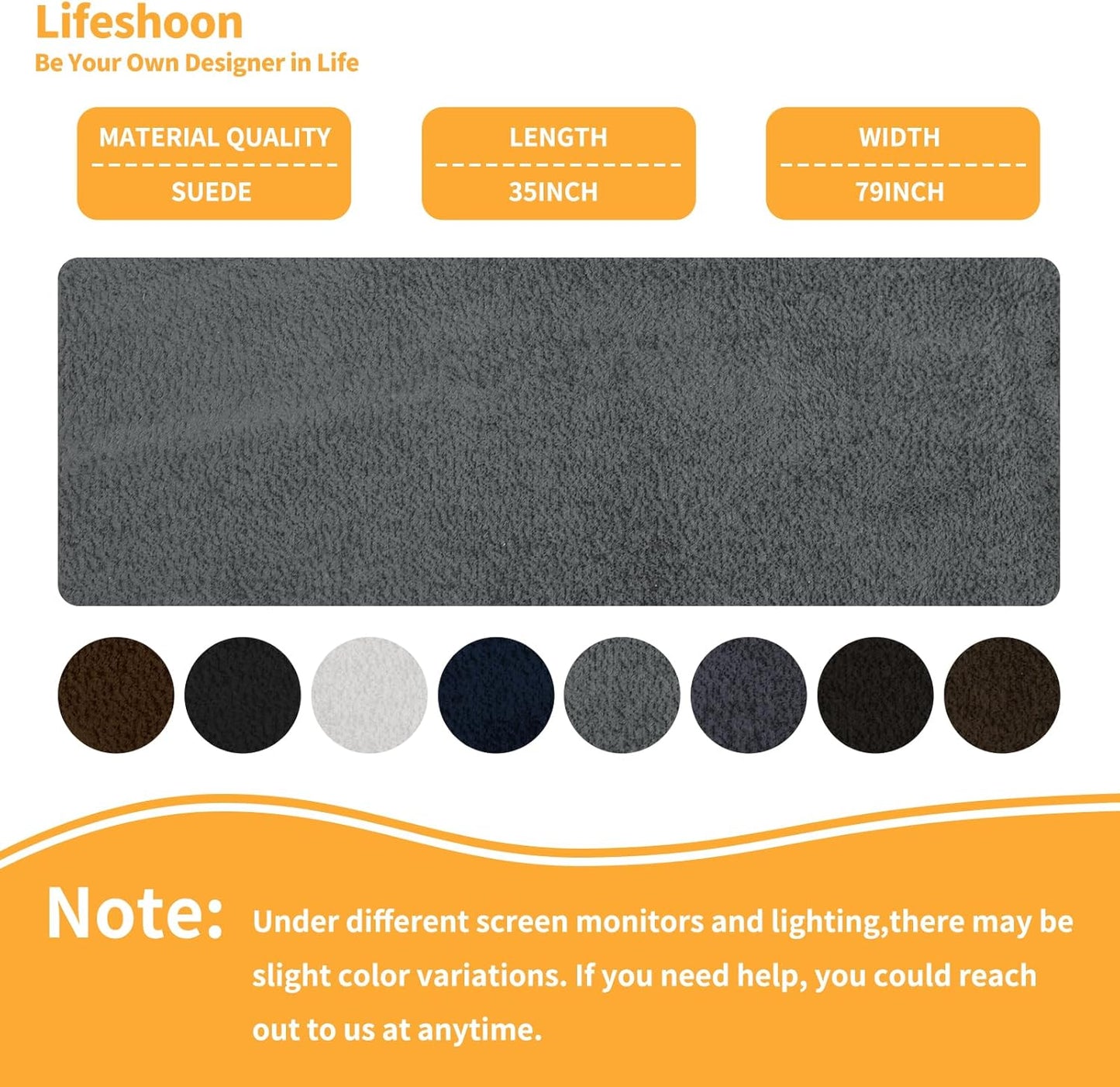 Fabric Repair Patches, 35X79 Inch Self-Adhesive Suede Patches Tape Durable, DIY Large Fabric Repair for Sofa, Couches, Furniture, Chair, Clothing （35X79 Inch, Black）