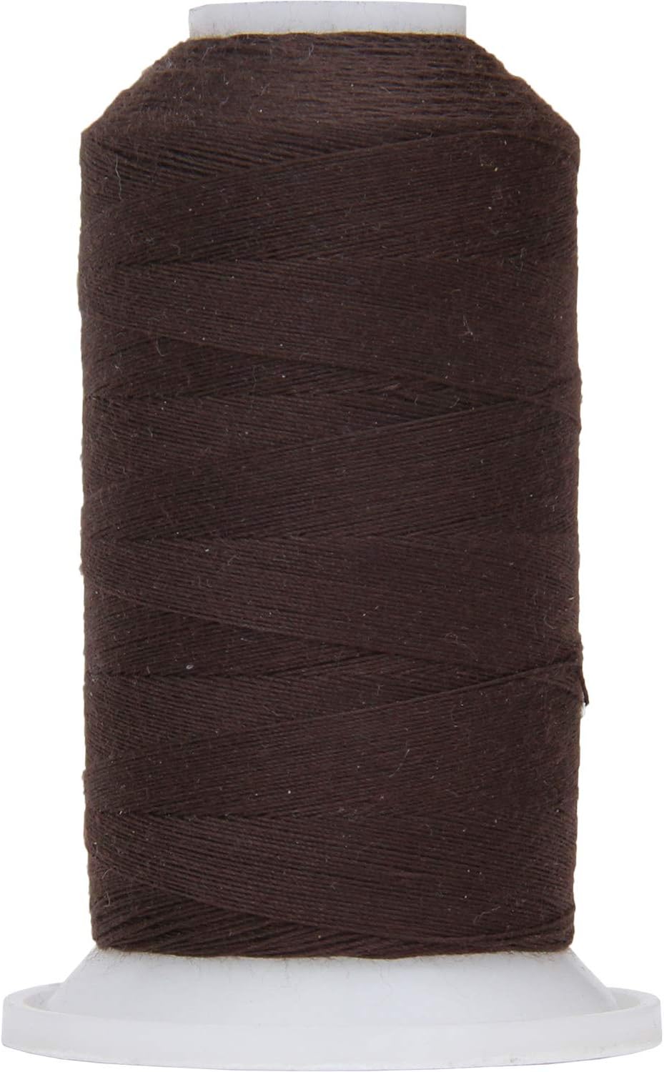 Threadart Polyester All-Purpose Sewing Thread - 600m - 50S/3 - Chocolate