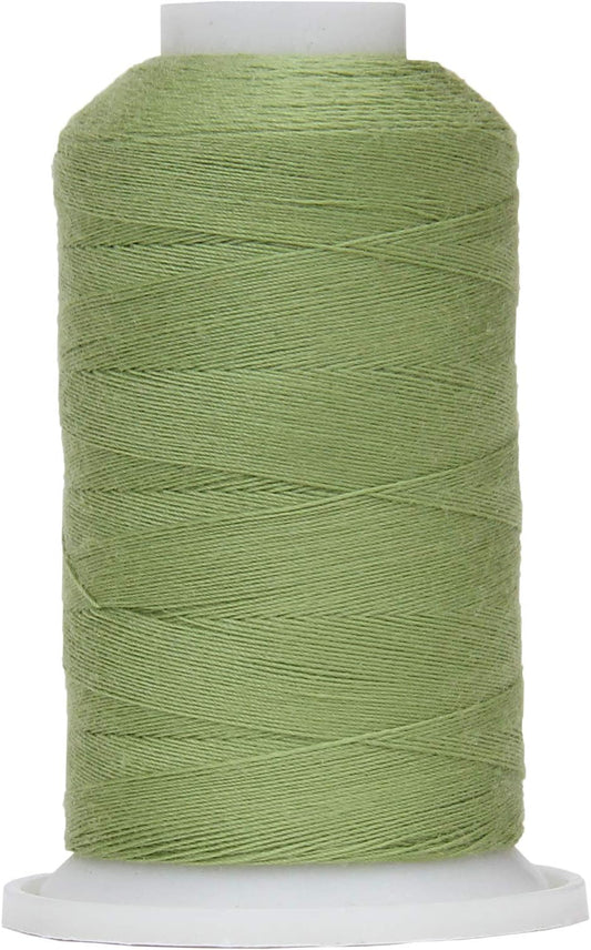 Threadart Polyester All-Purpose Sewing Thread - 600m - 50S/3 - Avocado