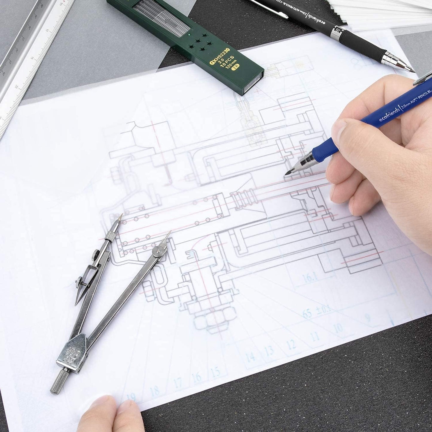 MyLifeUNIT Tracing Paper for Drawing, Translucent Vellum Paper 8.5 x 11 inches, 100 Sheets
