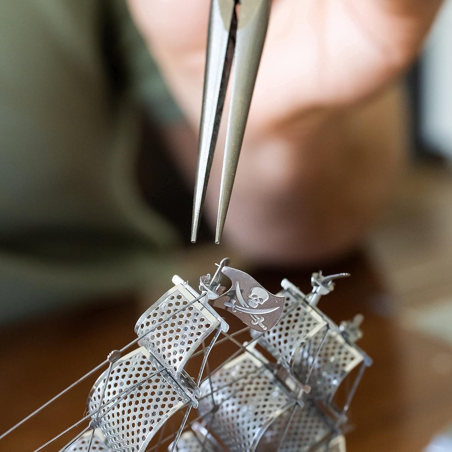 Super Precision Long Needle Nose Pliers - 6 Inch Steel Mini Long Nose Pliers With Non Serrated Edge & Non Slip Handles - Great For Jewelers, Fine Crafting, & Other High Precision Projects