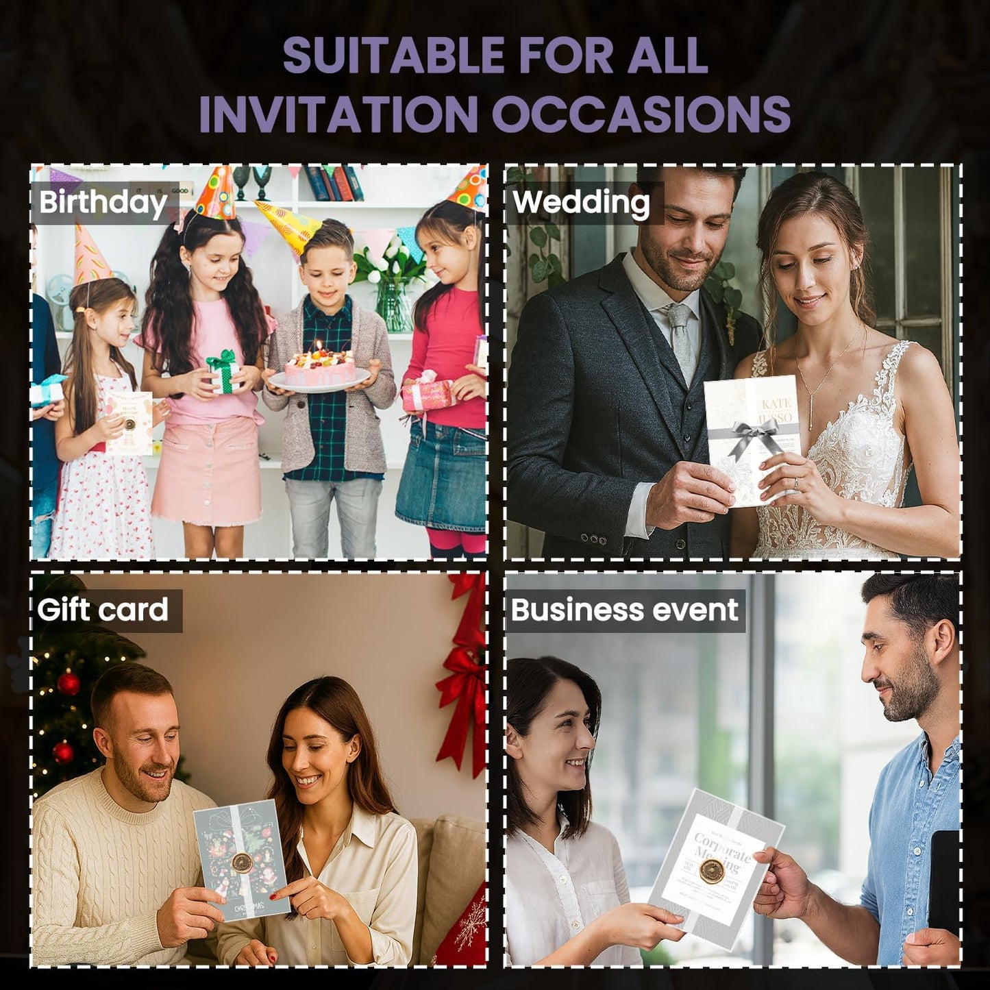 SuFly Pre-Folded Vellum Jackets for 5x7 Invitations, 90-Pack (60lb/93gsm) Translucent Vellum Paper 5x7 Sleeves, Invitation Jackets, Elegant Wedding Invitation Accessories, Envelope Liners, DIY Crafts.