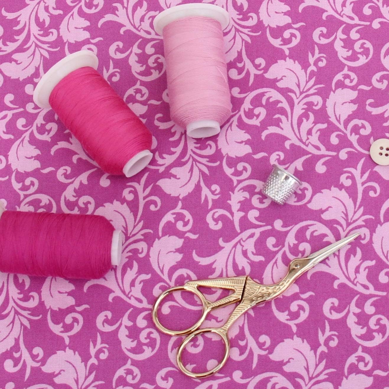 Threadart Polyester All-Purpose Sewing Thread - 600m - 50S/3 - Chocolate