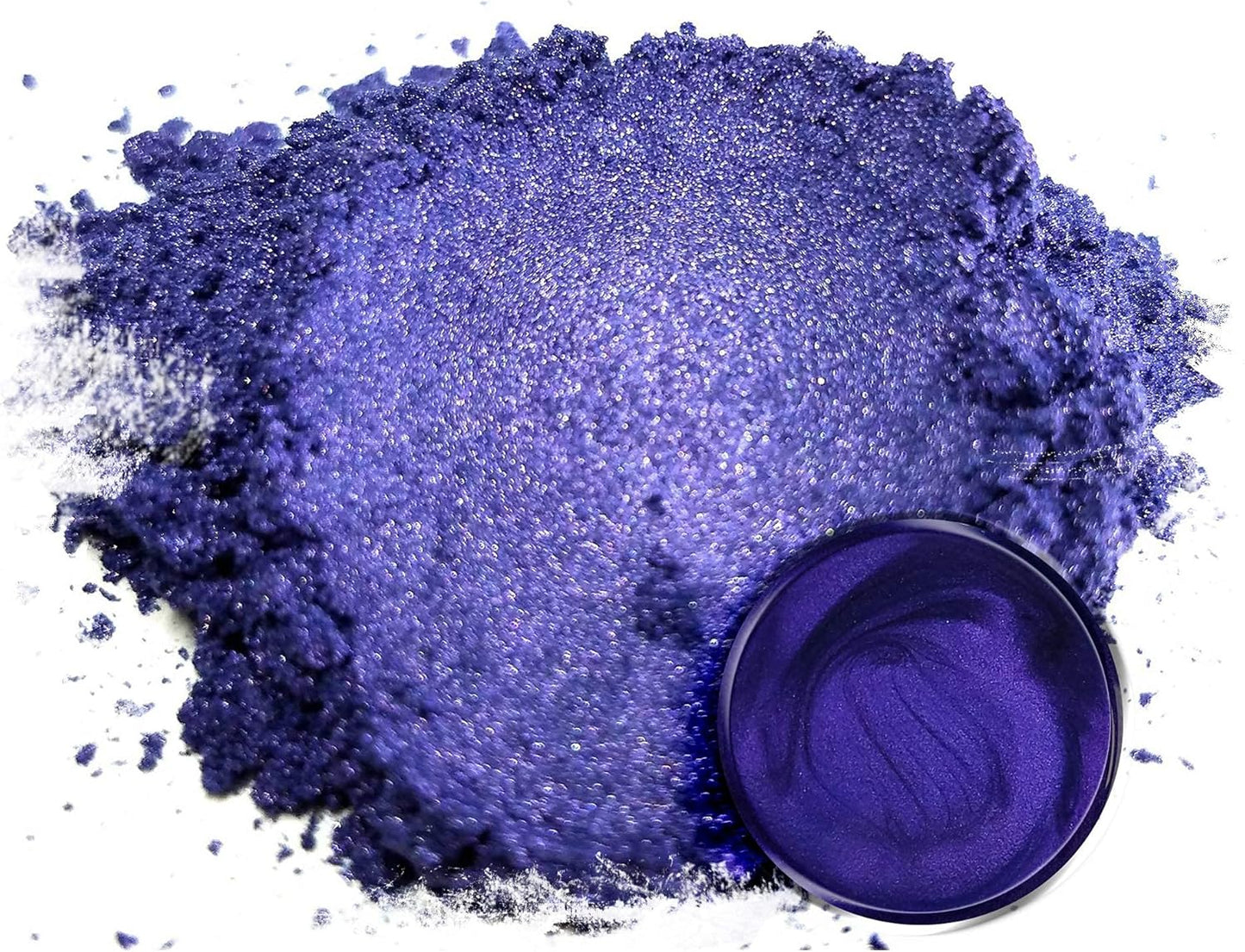 Eye Candy Pigments Premium Purple Mica Powder - Purple Jam (50gr) - for Epoxy, Resin, Soap, Paint, Woodworking, Acrylic Pouring, Bath Bombs, Fishing Lures - DIY Arts and Crafts Additive