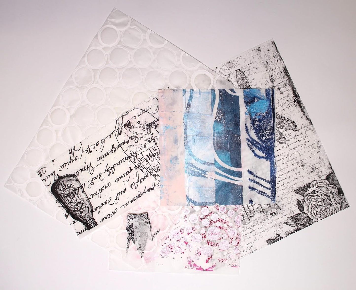 Yasutomo Usugami Paper, Size 8 1/2" x 11", 30 Sheets, Arts and Crafts Supplies