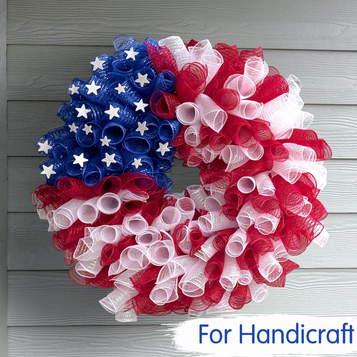 TONIFUL 2 Rolls 10 Inch White Decorative Mesh Ribbbon Rolls, Fabric Mesh for Mesh Wreath Supplies, Front Door Wreath Crafts Tree Decor Christmas NewYears Halloween Decoration (10 yds/roll)