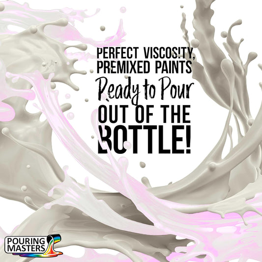 Pouring Masters Violet Interference Pearl Special Effects Acrylic Pouring Paint - Premium 8-Ounce Pre-Mixed Fluid Acrylic Paint - Fluid Art Supplies for Canvas, Wood, Paper, Tile & Rocks