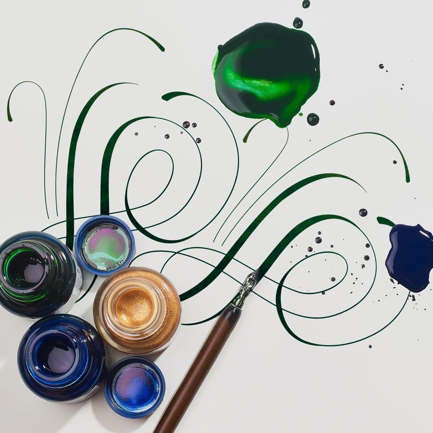 Winsor & Newton Calligraphy Ink, 30ml (1-oz) Bottle, Sepia