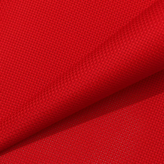 Aida Cloth 11 Count Cross Stitch Fabric,19×28inch (11CT,Red)