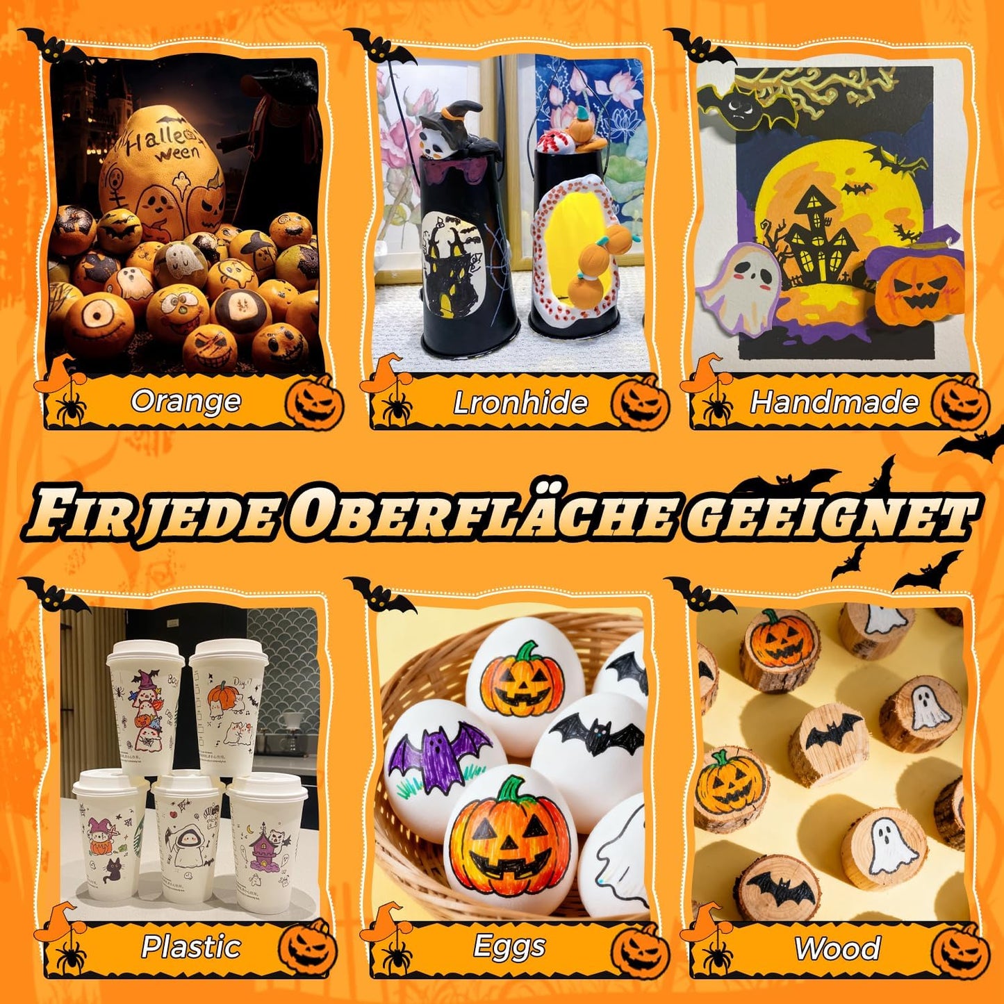 TBC The Best Crafts 48 Colors Dual Tip Acrylic Paint Markers, Double zipper design Topgrade Canvas bag,Waterproof, Non-Toxic, odorless, Suitable for Paper,Pottery, Stones, Glass,outdoor painting