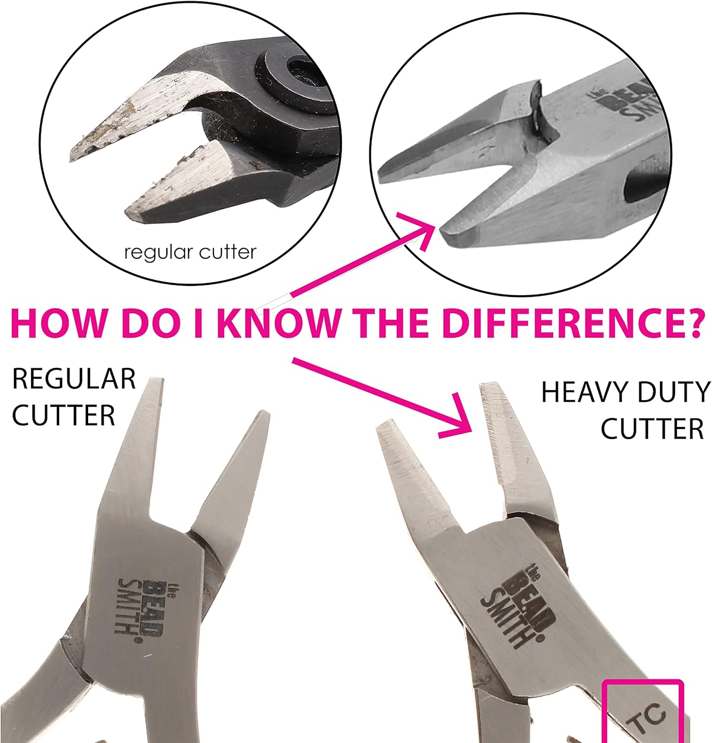 The Beadsmith Precision Series Pliers Set – 3-Piece Kit: Chain Nose, Round Nose and Flush Cutter with Tungsten Carbide Blades – Make Bracelets, Necklaces & Earrings – Tools for Jewelry Making