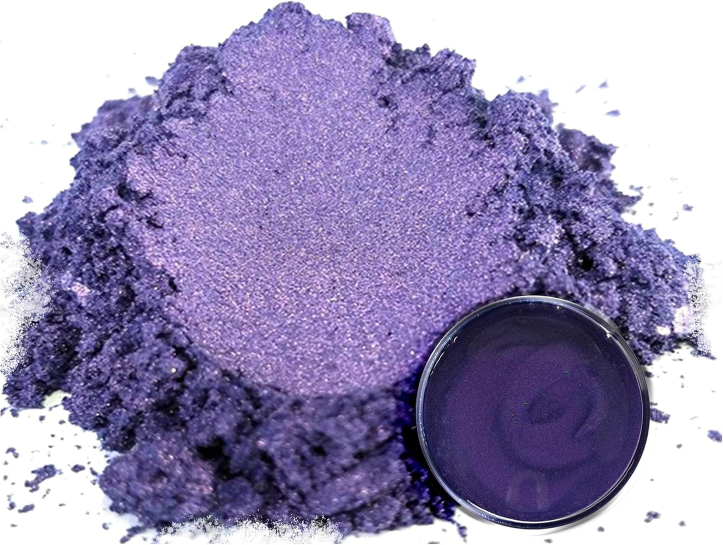 Eye Candy Pigments Premium Purple Mica Powder - Purple Sage (25gr) - for Epoxy, Resin, Soap, Paint, Woodworking, Acrylic Pouring, Bath Bombs, Fishing Lures - DIY Arts and Crafts Additive