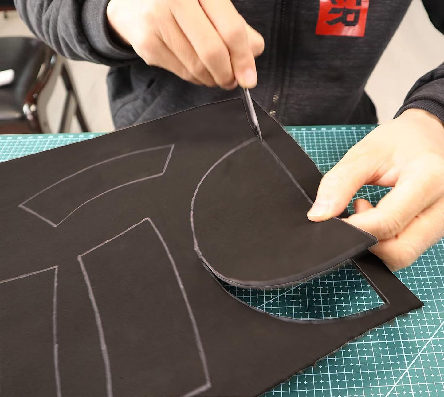 EVA Foam 2mm-10mm 13.7"×39" Craft Foam Sheet 74 kg/m³ Cosplay Foam for Craft Model Cosplay 6mm