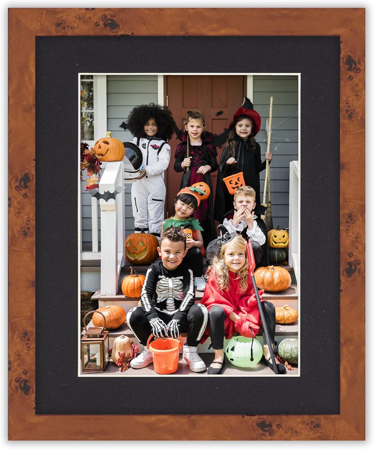 5.5x8.5 Mat for 8.5x11 Frame - Precut Mat Board Acid-Free Black 5.5x8.5 Photo Matte For a 8.5x11 Picture Frame, Premium Matboard for Family Photos, Show Kits, Art, Picture Framing, Pack of 25 Mats