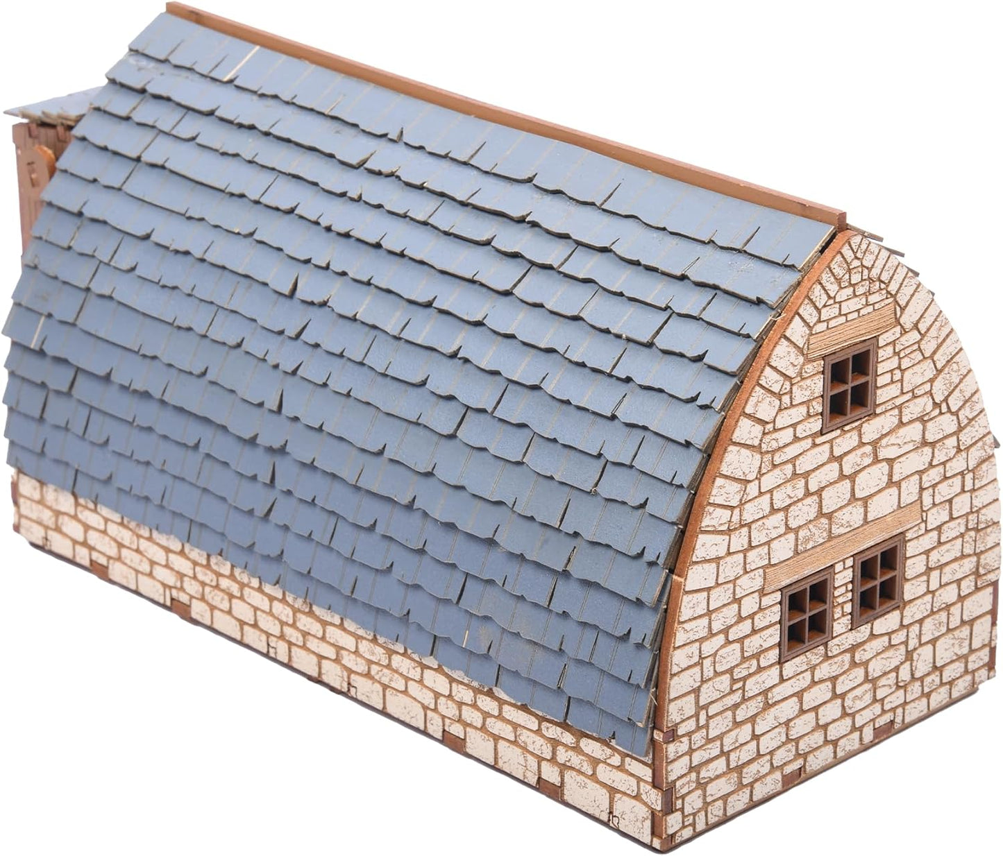 Medieval Barn (Livery) DIY Building Kit for Teens and Adults, Suitable for Playing with Family Realistic