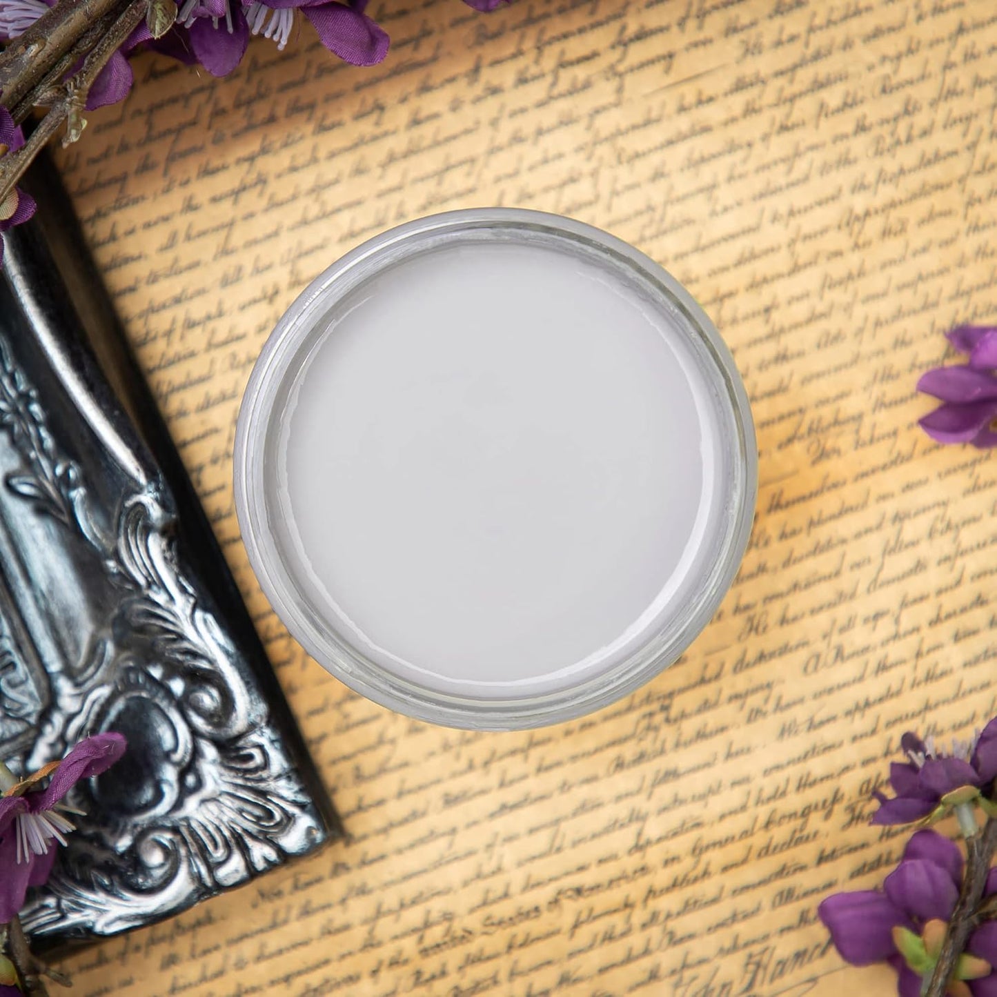 Dixie Belle Paint Company Chalk Finish Furniture Paint - Mason Dixon Gray (1 Gallon - 128oz) |Matte Charcoal Gray Chic Chalk Mineral DIY Furniture Paint