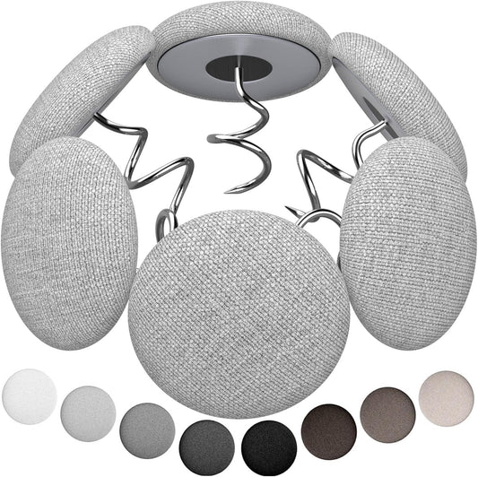 Linen Fabric-Covered Twist Pins - 8 Colors Upholstery Pins & Bed Skirt Pins -Used to Secure Sofa Cushion, Armrest Covers, Furniture & Bed Skir(12, Light Gray)