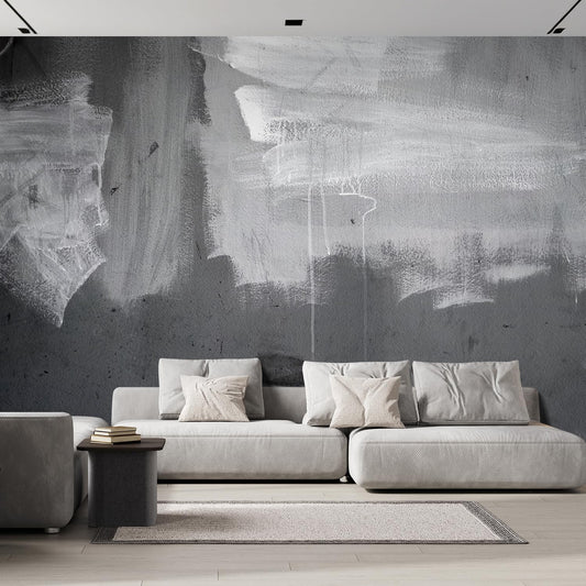 wall26 Grunge Concrete Wall Removable Wall Mural | Self- 132x192 inchesAdhesive Large Wallpaper - 132x192 inches