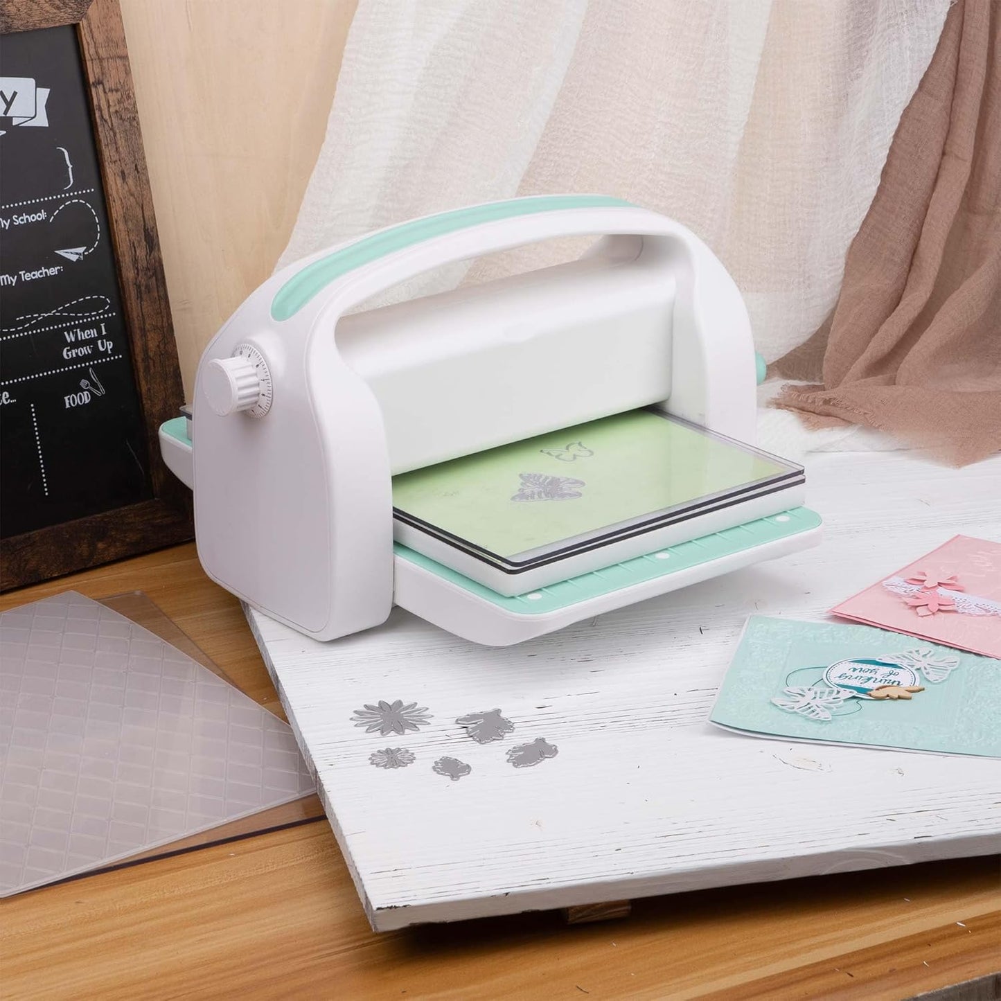 Find Scraplooms Adjustable 9 inch Die Cutting Machine Kit,Embossing Machine for Cardmaking,Scrapbooking (9 inch Adjustable)