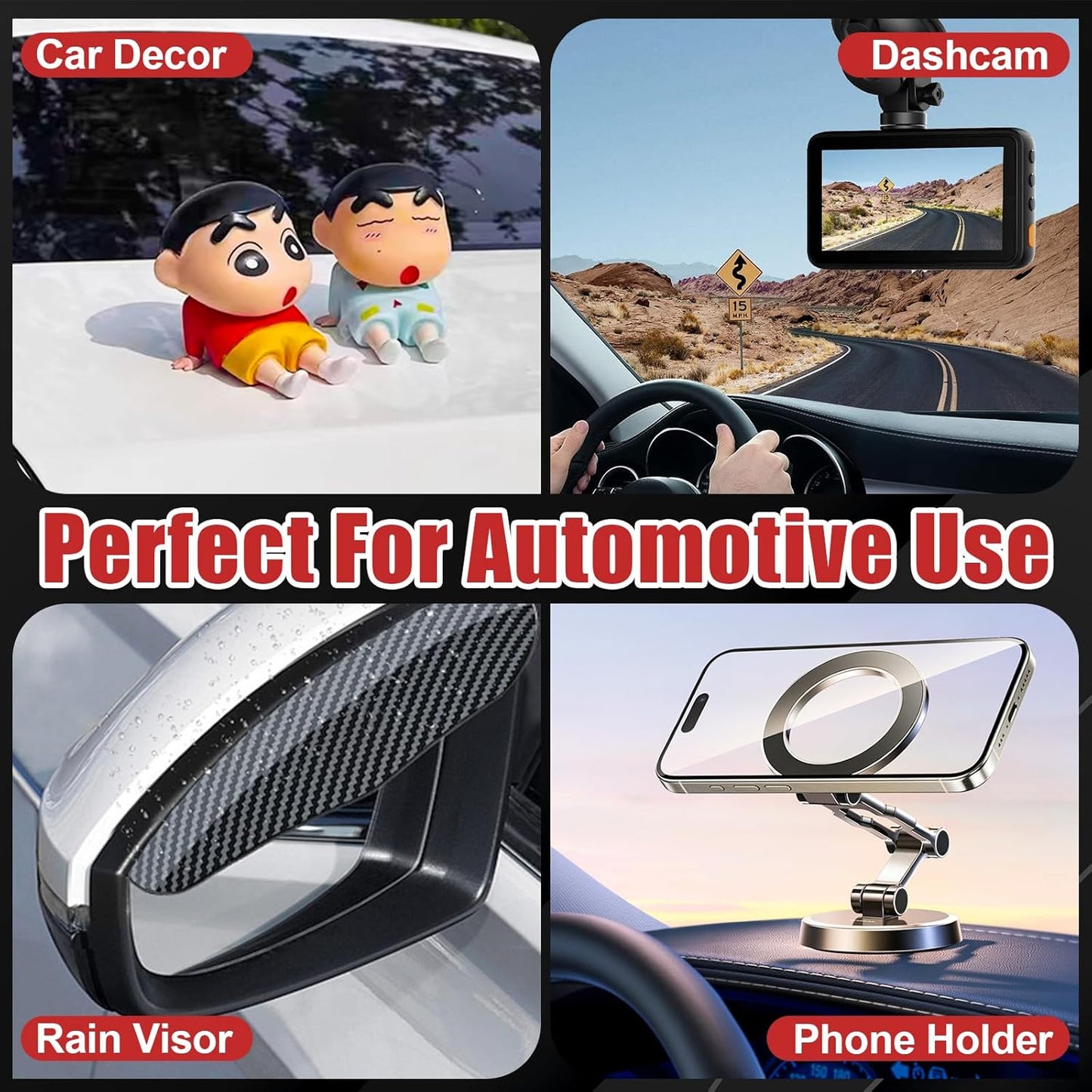 3M VHB 5952 Double Sided Tape Heavy Duty, 10FT x 1IN Mounting Tape, Strong Double Sided Tape Heavy Duty for Automotive, Metal, Plastic, Removable Without Residue for Home Decor & Outdoor Use